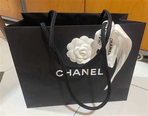 chanel paper bag singapore